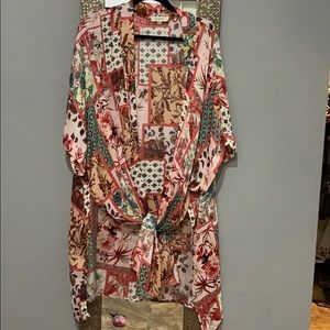 Long Plus Size Kimono